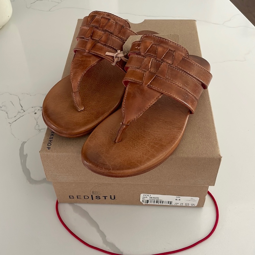 Bed Stu Yolo tan rustic